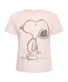 Re/done X Peanuts Snoopy T-shirt
