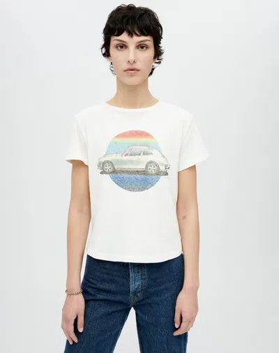 Re/done Off-white Classic T-shirt In M