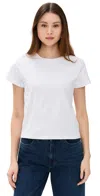 Re/done Classic Tee Optic White In Optic White