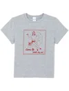 Re/done Come Up T-shirt In Grey