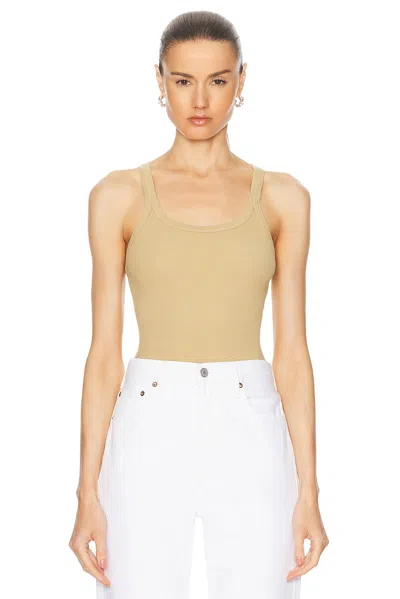 RE/DONE CROPPED RIBBED TANK