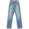 Re/done Denim Trousers With Belt Loops
