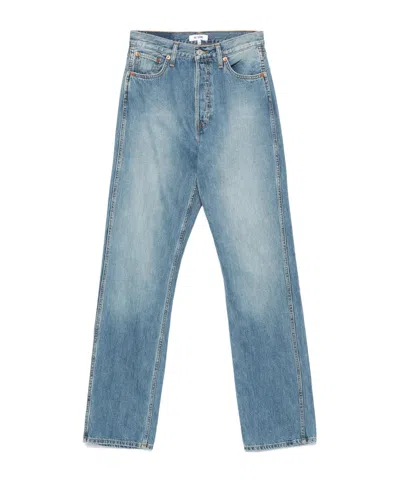RE/DONE DENIM TROUSERS WITH BELT LOOPS