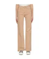 Re/done High-waisted Straight-leg Jeans In Nude