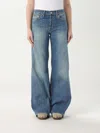 Re/done Jeans  Woman Color Denim In Denim