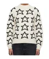 Re/done Long Sleeve Sweater In White