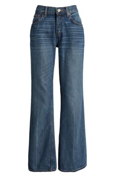 Re/done Low Rise Loose Bootcut Jeans In Ranchito