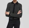Re/done Lurex Polo Cardigan In Black