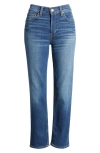 Re/done Mid Rise Ankle Stovepipe Jeans In Mid 70s
