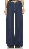 Re/done Mid Rise Palazzo Jeans Fortuna In Fortuna