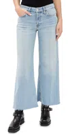 Re/done Mid Rise Wide Leg Crop Jeans Undertow In Undertow