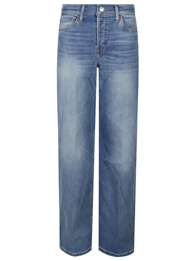 RE/DONE MID RISE WIDE LEG JEANS