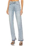 RE/DONE ORIGINALS 70'S HIGH RISE SKINNY BOOT JEANS IN SKID