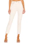 Re/done Originals 90s High Rise Ankle Crop Jean In Vintage White