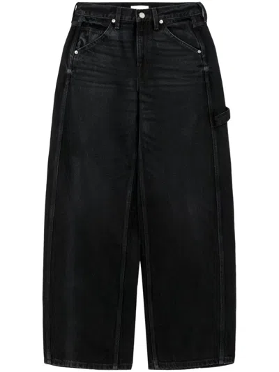 Re/done Painter Jeans In Crafted Black