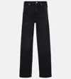 Re/done 90s High Rise Loose Jeans In Black