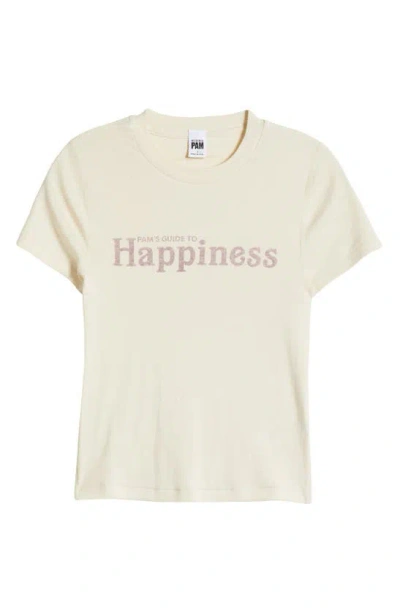 Re/done Pam's Guide To Happiness '90s Graphic T-shirt In Xs