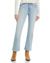 Re/done 70s High Rise Ankle Bootcut Jeans In Cielito
