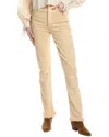 Re/done 70s Natural Sonora High-rise Skinny Bootcut Jean In Beige