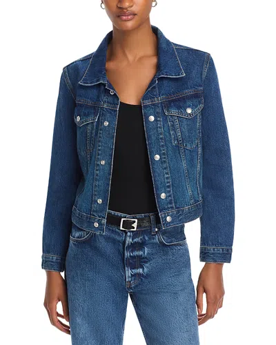 Re/done Baby Trucker Jacket In Faded Rider