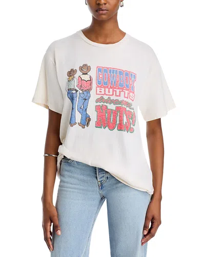 Re/done Cowboy Boyfriend Tee Vintage White