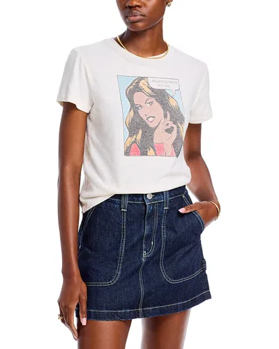 Re/done Classic Pasta Tee - Exclusive In Vintage White