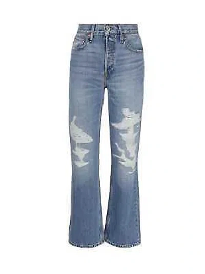 Pre-owned Re/done Comfortable Cut Jeans In Blue