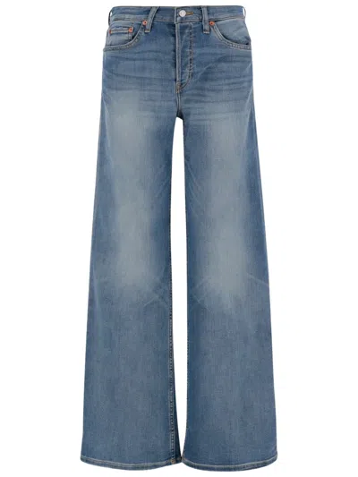 RE/DONE RE/DONE COTTON BLEND DENIM JEANS