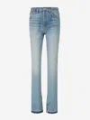Re/done Jeans 70s In Denim Di Cotone Azzurri In Denim Blue