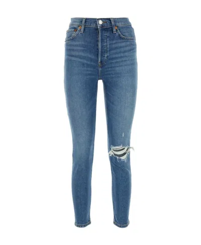 RE/DONE RE/DONE DISTRESSED SKINNY JEANS