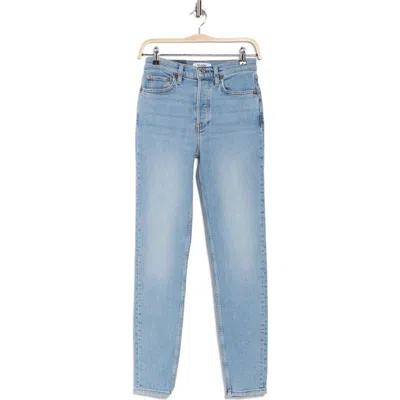 Re/done High Waist Skinny Jeans In Mid 90s