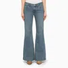 Re/done Low-waist 70s Boot Cut Jeans 31cm In Blue