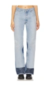 Re/done Levi's High Rise Wide Leg In Blue