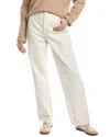 Re/done The Shortie Vintage White Jean In White
