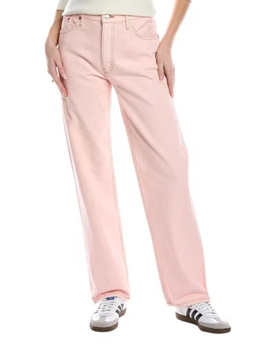 Re/done Loose Long Washed Pink Jean