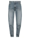 Re/done Man Jeans Blue Size 33 Cotton, Elastane In Blue