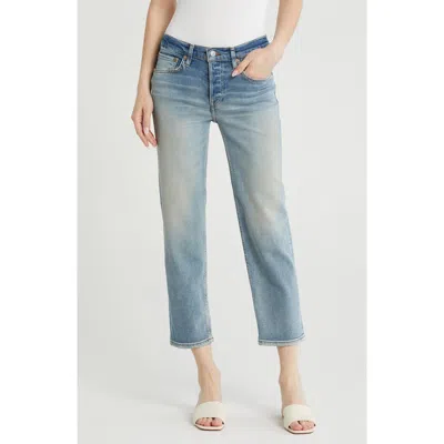 Re/done Mid Rise Stove Pipe Jeans