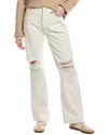 Re/done Relaxed Long Wide Leg In White