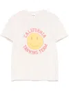 Re/done Tanning Team Relaxed Graphic T-shirt In White