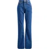 Re/done The Riding Bootcut Jeans In Faded Rider