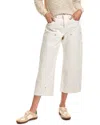 Re/done The Shortie Vintage White Jean In White