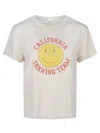 Re/done Tanning Team Relaxed Graphic T-shirt In White