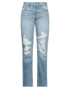 Re/done Woman Jeans Blue Size 28 Cotton In Blue