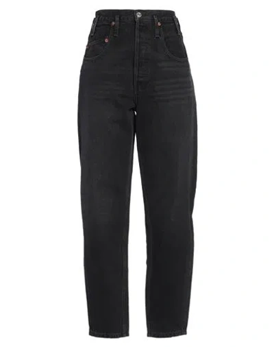 Re/done Woman Jeans Black Size 29 Cotton