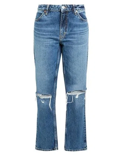 Re/done Woman Jeans Blue Size 31 Cotton