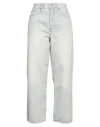 Re/done Woman Jeans Blue Size 31 Polyester, Cotton