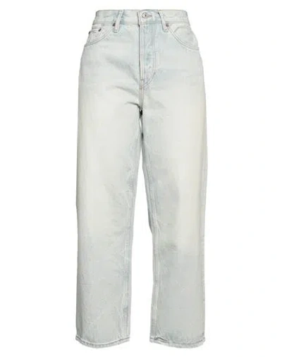 Re/done Woman Jeans Blue Size 31 Polyester, Cotton