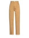 Re/done Woman Jeans Marigold Size 27 Cotton In Yellow
