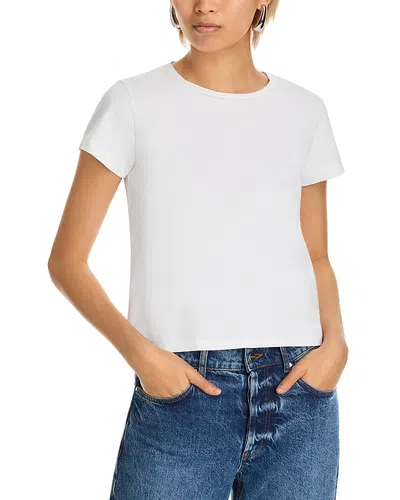 Re/done X Hanes Classic Tee In Optic White