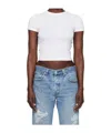 Re/done X Hanes Short-sleeved T-shirt In White